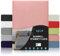 Dreamzie - Spannbettlaken 160x200cm - Baumwolle Oeko Tex Zertifiziert - Rosa - 100% Jersey Spannbetttuch 160x200