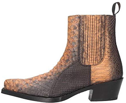 Sonora TEXANO UOMO IN VERA PELLE WELT -