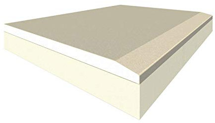 ITALFROM - Panneau couplé en plaques de plâtre et XPS polystyrène extrudé de 32,5 mm pour isolation thermique (1,00 x 1,20 m)