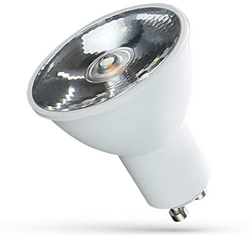 Spectrum 10° Abstrahlwinkel LED GU10 Strahler 6 Watt 400-460 Lumen Warmweiß/Neutralweiß/Kaltweiß (Warmweiß 3.000 Kelvin 400 Lm)