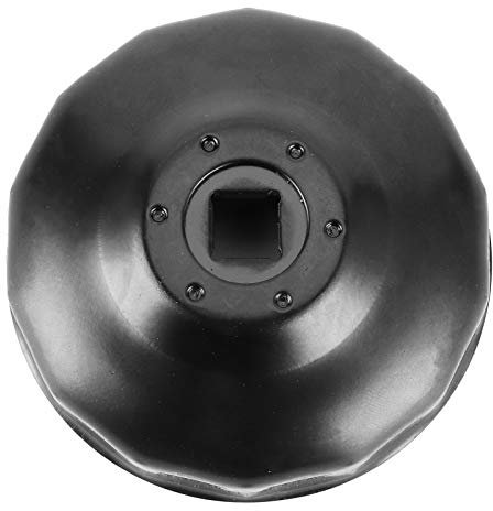 Tbest Universal Oil Filter Socket Wrench Removal Tool, 76mm 14ft Aluminum Alloy for auto Motorcycle, Automotive Hand Wrenches