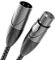 deleyCON 15m Câble Microphone XLR Mâle vers XLR Femelle (Qualité Studio, Cuivre OFC) - Pour Microphones, Amplificateurs, Tables de Mixage, Studios D'enregistrement, Haut-Parleurs - 3 Pôles