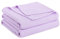 PiccoCasa Cooling Bamboo Blanket All Seasons Breathable for Hot Sleepers, Soft and Lightweight for Bed, Sofa Thin Blanket Summer Keep Cool Lavender Double 200x230cm