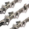 3 catene di ricambio per motosega, 3/8, 44 TG, 1,1 mm, lunghezza di taglio 30 cm, compatibile con Stihl MS 170 180 190