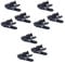 NUOBESTY Sets Rotating Shirt Cord Clip Cable Holder for Headphone Wire Earphone Cable Clamp Fashion Lapel Shirt Holder Pcs