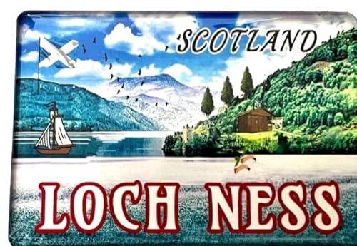 Loch Ness Schottland Loch Ness Magnet Loch Ness Souvenir Schottland Kühlschrankmagnet Loch Ness Geschenk