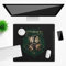 Original Harry Potter Schreibtischunterlage, offiziell lizenziert, Motiv 019 Black, rutschfest, 50 x 45 cm