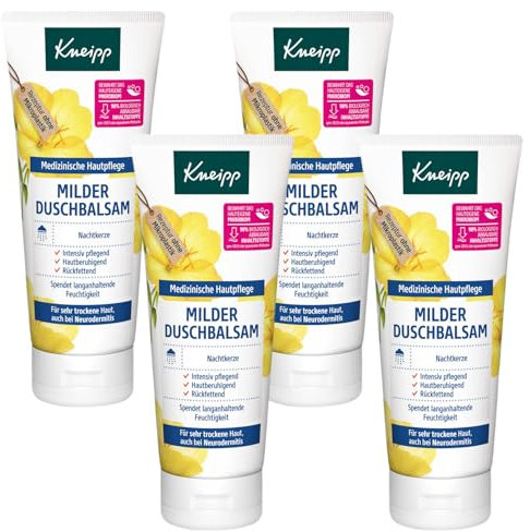 Kneipp Duschbalsam Nachtkerze, 200 ml (4er Pack)