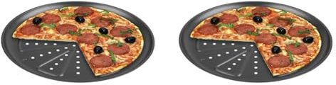 CHG 9776-46 Pizzablech, 2 Stück (d : 28 cm) (Packung mit 2)