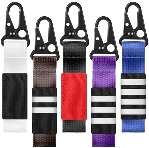 Landical 5 Pcs Jiu Jitsu Keychains Bjj Belt Promotion Gift