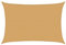 vidaXL Toldo de Vela Rectangular HDPE Arena 160 g/m² 5x6 m, Vela de Sombra de Sol, Vela de Sombra, toldo de Patio, Vela de Sombra Solar