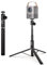KraftGeek Portable Projector Stand for Outside, 32 Adjustable Projector Stand Tripod for Home & Outdoor Movie Night, with 1/4 Screw Adapter, 360 ° Rotation Ball Head