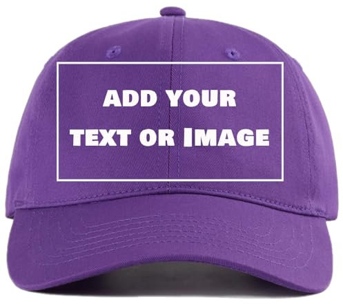 ALRRGPB Benutzerdefinierte Baseball Cap für Männer und Frauen Personalisierte Hüte Einstellbare Trucker Baumwolle Caps Casual Sun Peak Hut für Geschenke