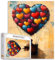 Tucocoo Graffiti-Street-Kunst-Puzzles für Erwachsene, 1000 Teile, bunte Herzen, abstrakte Kunst-Puzzles für Erwachsene, DIY-Bastelpuzzles für Heimdekoration, Geschenke, Familienpuzzle, perfekt für