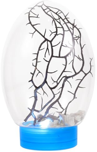 Milisten Ecosphere Geschlossenes Aquatisches Ökosystem Mit -Beleuchtung Desktop-Aquarium Für Dekoration Und Entspannung Für Fischliebhaber Und Kleine Räume