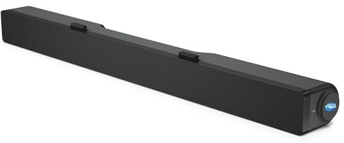 SIMPLETEK - Soundbar Monitor | Kompatibel mit Dell E2318HR E2318HX E2414H E2414Hr E2414Hx E2417H E2418HN E2715H P1914S P1917S (Generalüberholt)