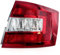 Generisch Hinten rechts Rücklicht Auto Rückleuchten Montage Rote Rücklichtabdeckung für Skoda Spaceback 2014–2019, Auto-Rücklichtwarnung für Signal-Bremsleuchte, keine Glühbirne(Red Right)
