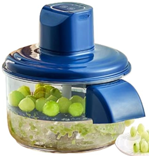 TYH Macchina elettrica per sbucciare l'uva, utensile Automatico per sbucciare Piccoli pomodori, capacità Massima 300 g, Ricaricabile di Tipo C, sbucciatore da Cucina Facile