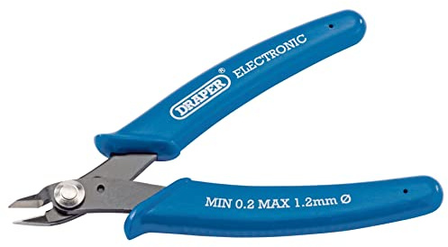Draper 52590 Electronic Thin Jaw Nipper, 32A, 130mm , Blue