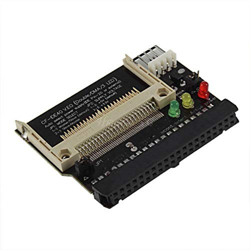 KALEA-INFORMATIQUE Adaptateur Compact Flash (CF) Femelle vers IDE 3,5 Pouces 40 Pins, Support DMA UDMA