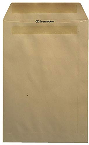 Soennecken Versandtasche 2952 B4 110g oF sk braun 250 St./Pack.