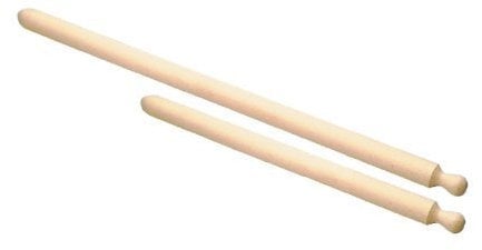 Panetta Casalinghi, mattarello in Legno mattarello con Una Presa, Beige, 4,5 x 100 cm, Legno, Beige, 4.5 x 80 cm