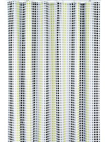 Kela Duschvorhang Lamis grün 22080 180cm breit x 200cm lang