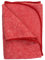 Cosilana, Kinder/Baby Decke Fleece, 80x100 cm, 60% Wolle (kbT), 40% Baumwolle (KBA) (80x100, Rot-Melange)