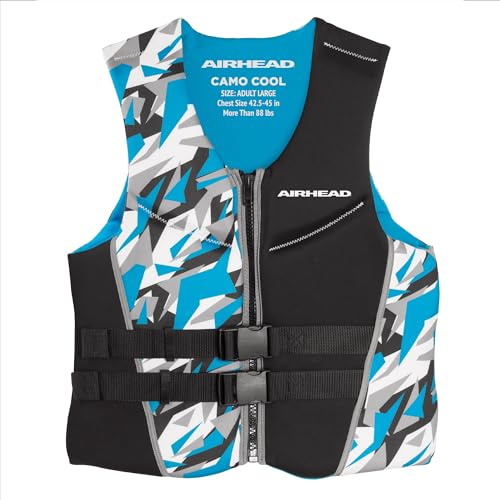 Airhead Men's CAMO COOL Kwik-Dry Neolite Flex Life Jacket