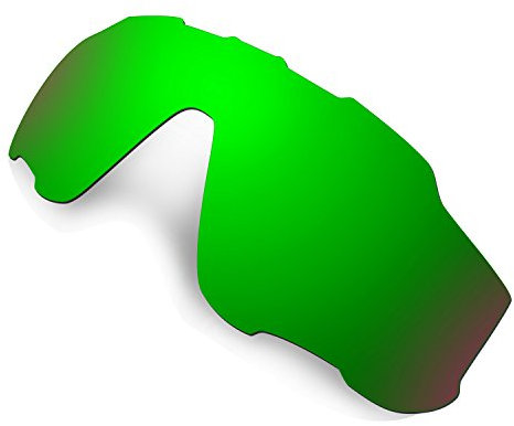 HKUCO Mens Replacement Lenses For Oakley Jawbreaker Sunglasses Emerald Green Polarized
