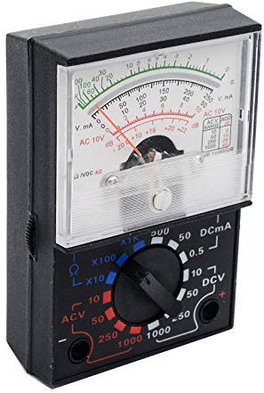 BE-TOOL Multimètre analogique - Testeur de continuité électrique YX 1000 A CA CC - Mesure de la résistance du courant