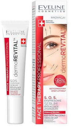 Eveline Cosmetics Gesichts-Therapie Express Faltenreduzierendes Serum mit proNEURO BOOST COMPLEX und Argatensive, 15 ml