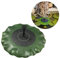 UISEBRT Springbrunnen Solar 1.4W - Solar Teichpumpe für Garten, Vogel-Bad, Teich, Fisch-Behälter Wasserspiel Dekoration (Lotusblatt)