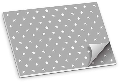 itenga Tischset Platzset Sterne aus Papier I DIN A3 50 Blatt I ideal als Gedeckunterlage an Weihnachten oder der Vorweihnachtszeit