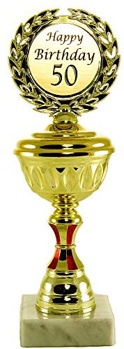 SünGross Pokal in Geschenkbox zum 50. Geburtstag