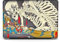Berkin Arts Compatibile con MacBook Pro 13 Pollici Custodia, 2022, 2021, 2020-2018 A1708 con Tastiera Cover & Proteggi Schermo Arte del Giappone feudale (Kuniyoshi - Lo spettro dello scheletro)