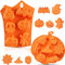 2 Pezzi Stampi da Forno in Silicone di Halloween - Zucca, Strega, Teschio per Torta e Dolci Fai da Te - Cucina