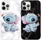 [2 Stück] Schutzhülle für Apple iPhone 12 Pro Max Hülle 6,7,Karikatur Anime Case mit Niedlich Muster Design Cover Weiche Stoßfest TPU Silikon Handyhülle für iPhone 12 Pro Max