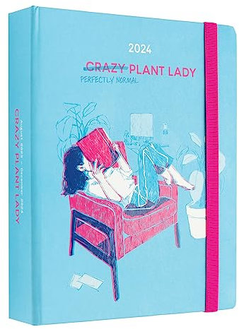 Kokonote Planer 2023 2024 Premium Kalender 2024 Buchkalender Crazy Plants Studienplaner 2023/2024 - Terminplaner 2023/2024 - Schulplaner 2023 2024 Ringbuch