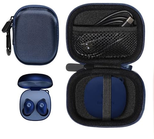getgear Earbuds Case Compatible with Raycon Fitness Bluetooth True Wireless Earbuds (Blue)