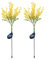 UTTASU Wasserdichtes Solar-Rapssamenlicht, LED-Blumenstecker Lampe für Outdoor-Hofdekoration