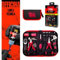 Generico Kit Set Porta Attrezzi Sottosella Professionale + Borsa Custodia Moto (36 Pezzi) Dr.Bike