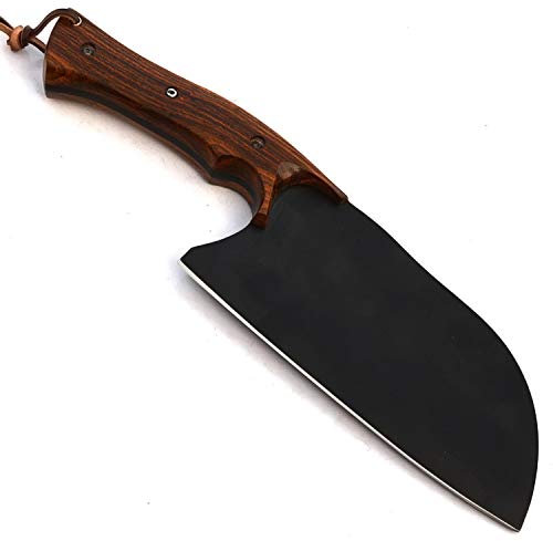 PAL 2000 KNIVES Couteau Cleaver en Acier D2 Fait Main sur Mesure DAM-9750