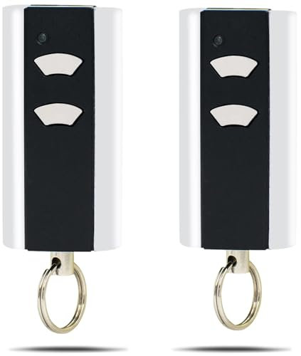 433 MHz Garagentoröffner Handsender Fernbedienung Kompatibe für Normstahl Entrematic RCU 433-2, RCU 433-4, EA433 2KM, EA433 2KS, T433-4 Crawford 433.92 Rolling Code Garagentor Handsender 2 Stuck