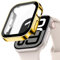 YuiYuKa Wasserdicht Hülle für Apple Watch Series 10/9/8/7 46mm 42mm 45mm 41mm mit Gehärtetem Glas Displayschutz,für iWatch Series 6/5/4/SE 44mm 40mm Voller Schutz Protective Case Ultra dünn[HD]