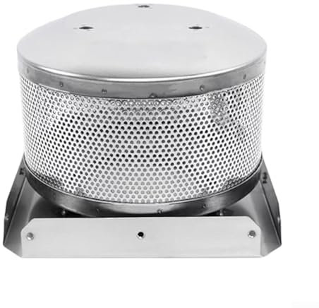 Hasaller Filet de combustion en acier inoxydable pour chauffage de terrasse - Écran émetteur et base de chauffage pyramidal à 4 côtés - Pièces de rechange pour tube de verre de terrasse - Chauffage au