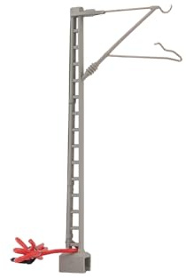 Heico HC8037A Catenary mast green colour 1 units with connecting cable model RailwayAcessories - Power & Control