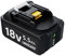 5500mAh Ersatzakku für Ma-Kita 18V 5,5Ah Akku Li-ion BL1850 BL1850B BL1830 BL1860B BL1845 BL1835 BL1815 194205-3 LXT-400 BL1860 with LED Werkzeugakku