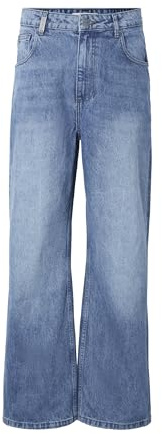 2Y Studios Herren Baggy Jeans Adrik Basic Blue (DE/NL/SE/PL, Numerisch, 34, Regular, Regular, Blue)