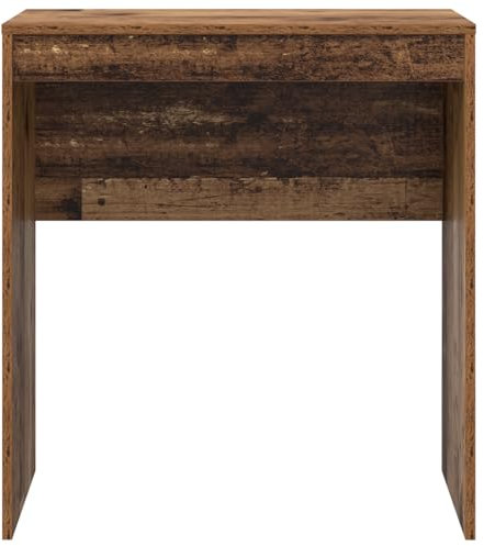 vidaXL Rustikaler Schreibtisch Altes Holz Spanplatte Klein Stauraum
